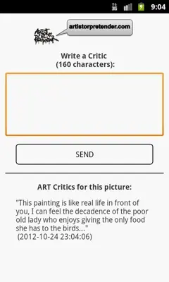 ArtistORPretenderApp android App screenshot 4